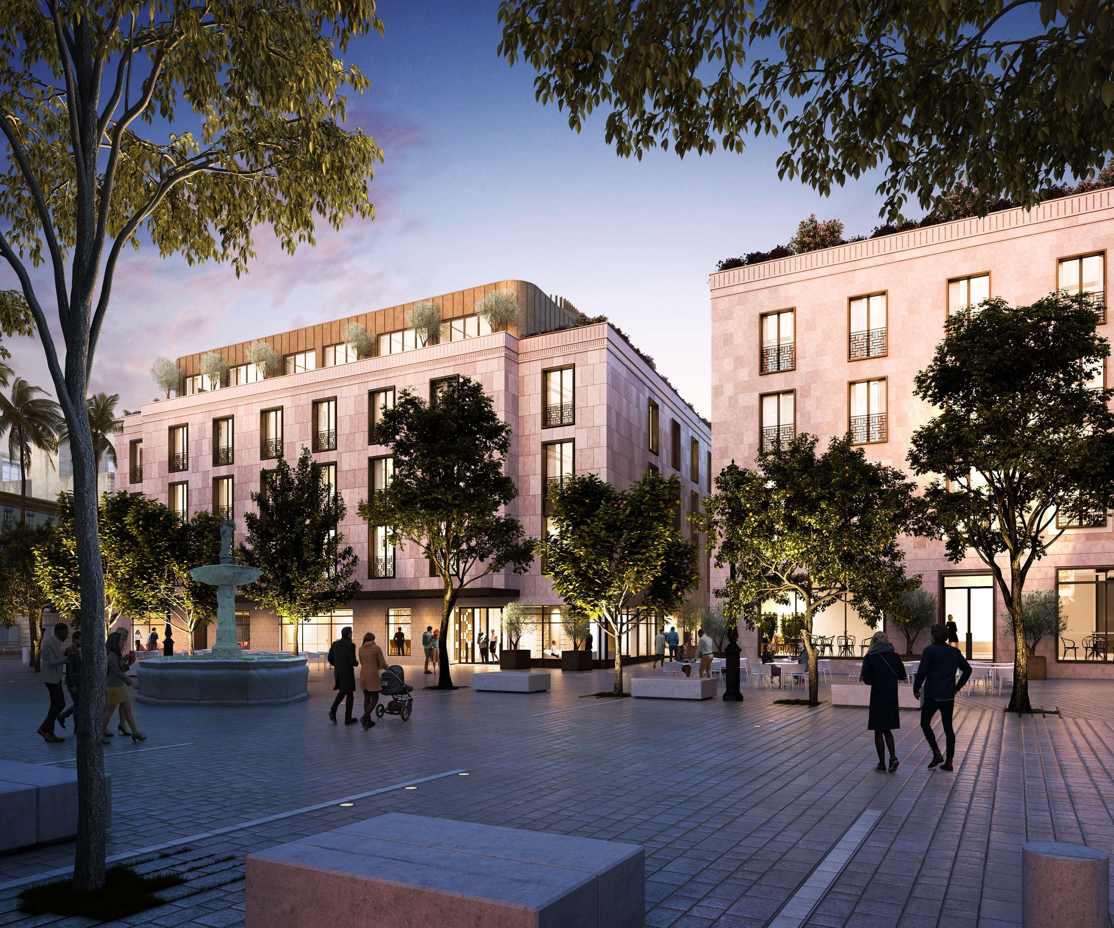 塞维利亚马格达莱纳广场丽笙精选酒店 外观 照片 The proposed redevelopment of the station
