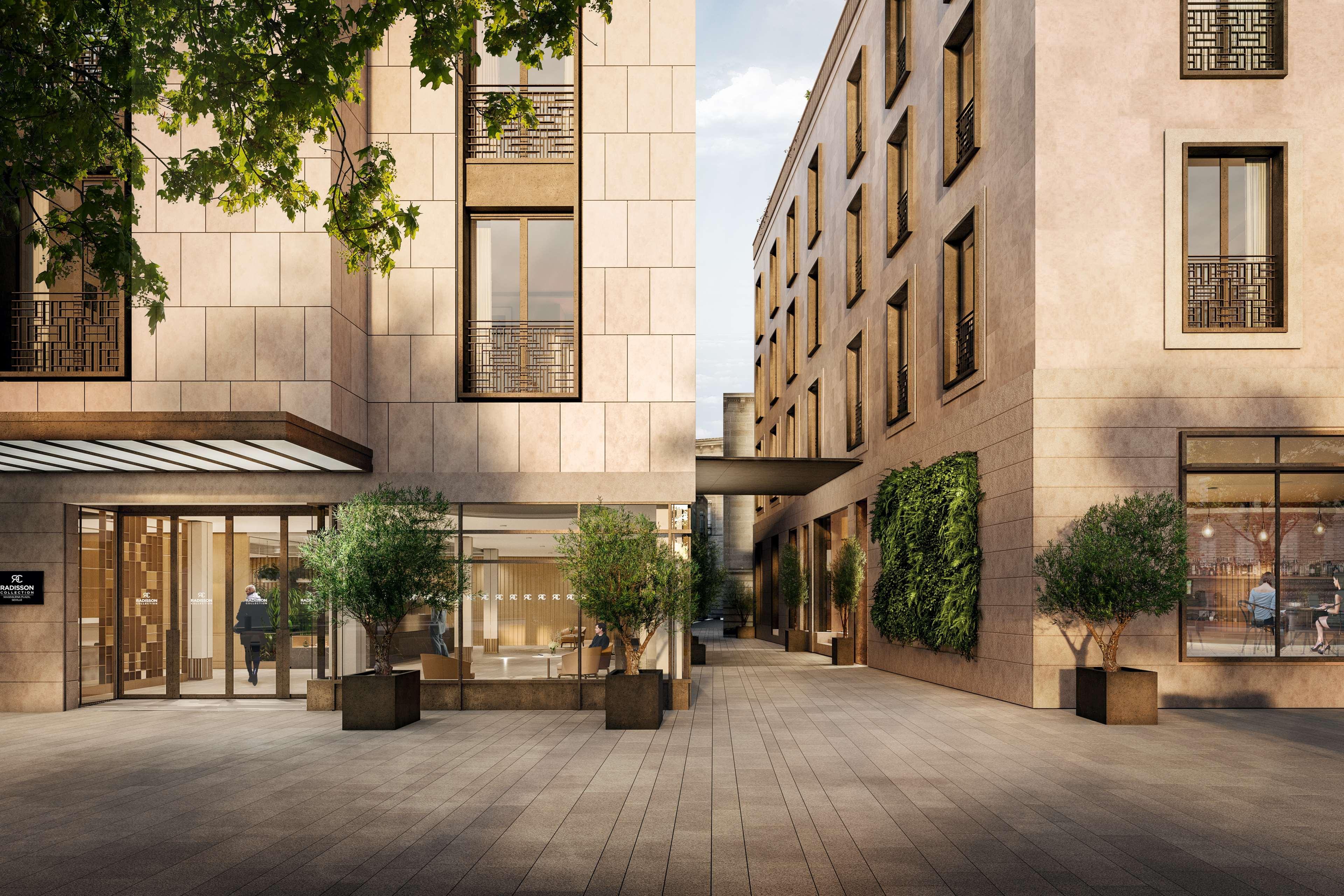 塞维利亚马格达莱纳广场丽笙精选酒店 外观 照片 The new hotel
