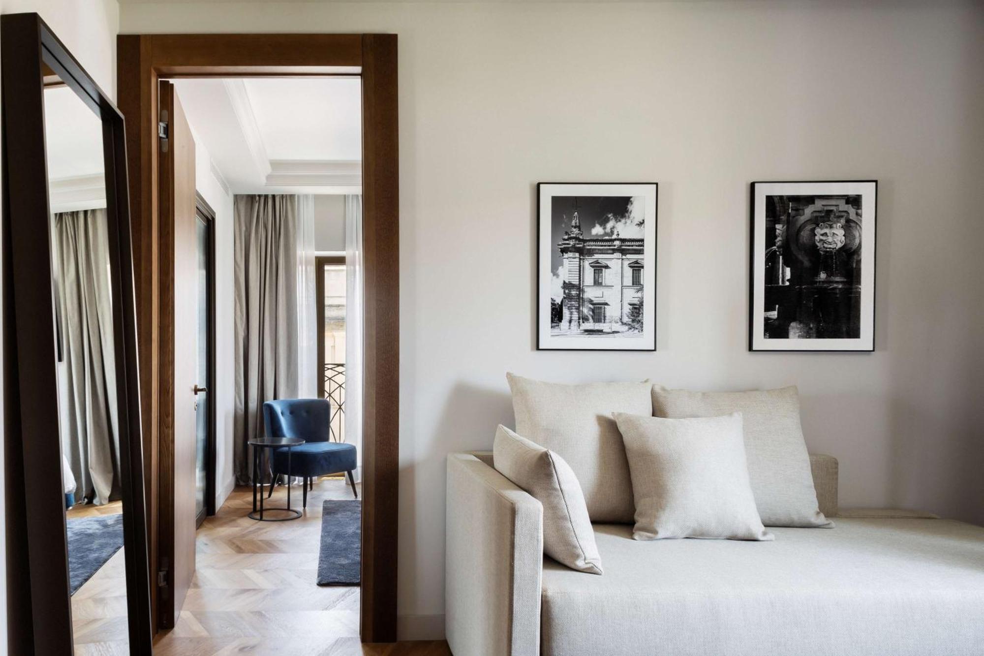 塞维利亚马格达莱纳广场丽笙精选酒店 外观 照片 A suite at the Hotel